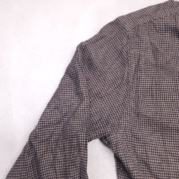 Croft & Barrow Casual Button Up Long Sleeve Shirt Mens Size Medium M Gray - Picture 4 of 10